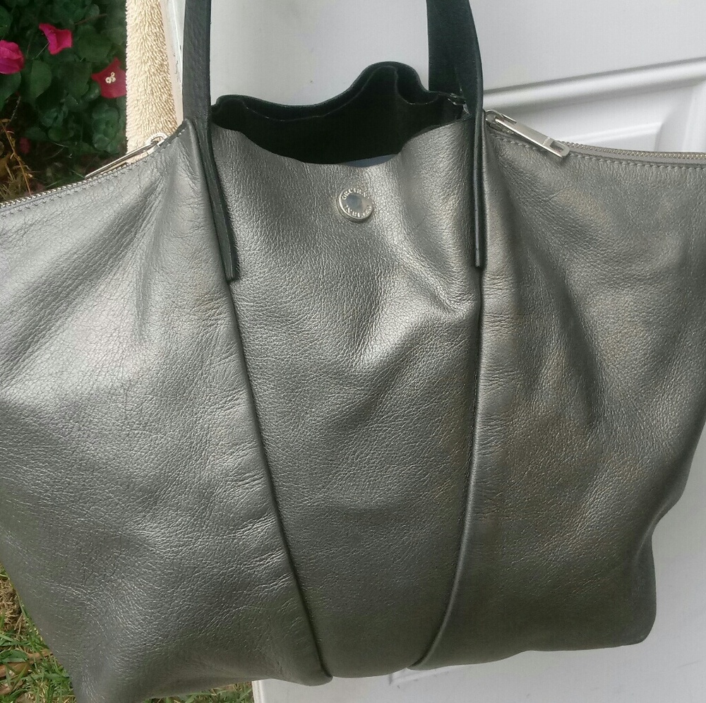 Orciani leather tote